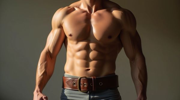 Obtenez la silhouette athlétique avec la ceinture d'Adonis